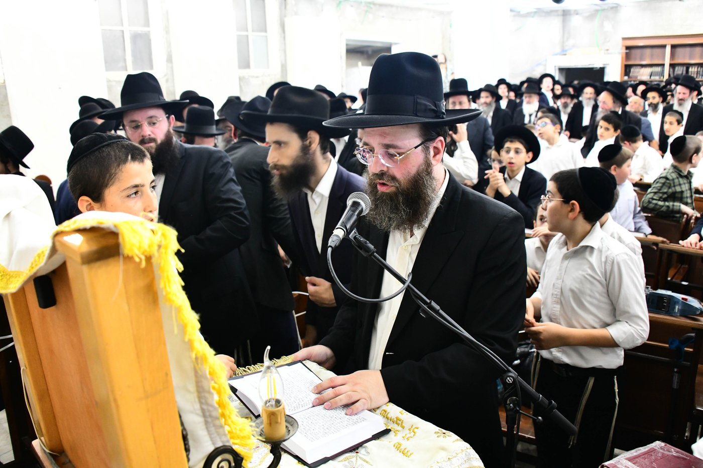 חנוכת בית המדרש 'הליגמן' | צילום: שוקי לרר