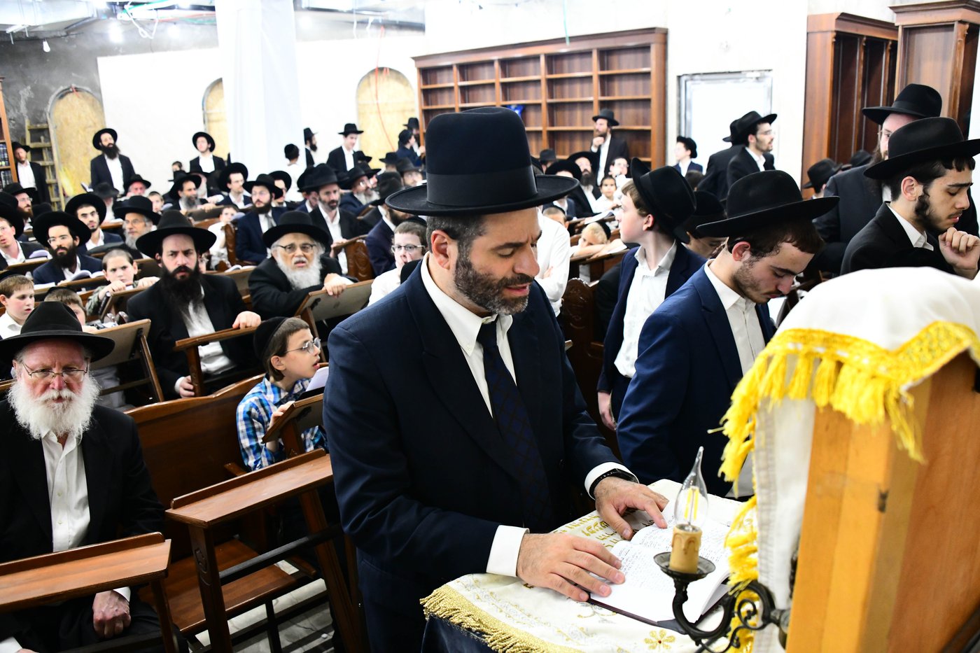 חנוכת בית המדרש 'הליגמן' | צילום: שוקי לרר