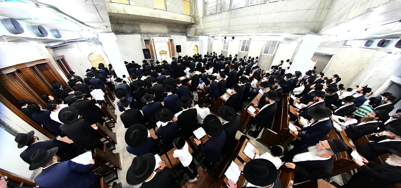 חנוכת בית המדרש 'הליגמן' | צילום: שוקי לרר