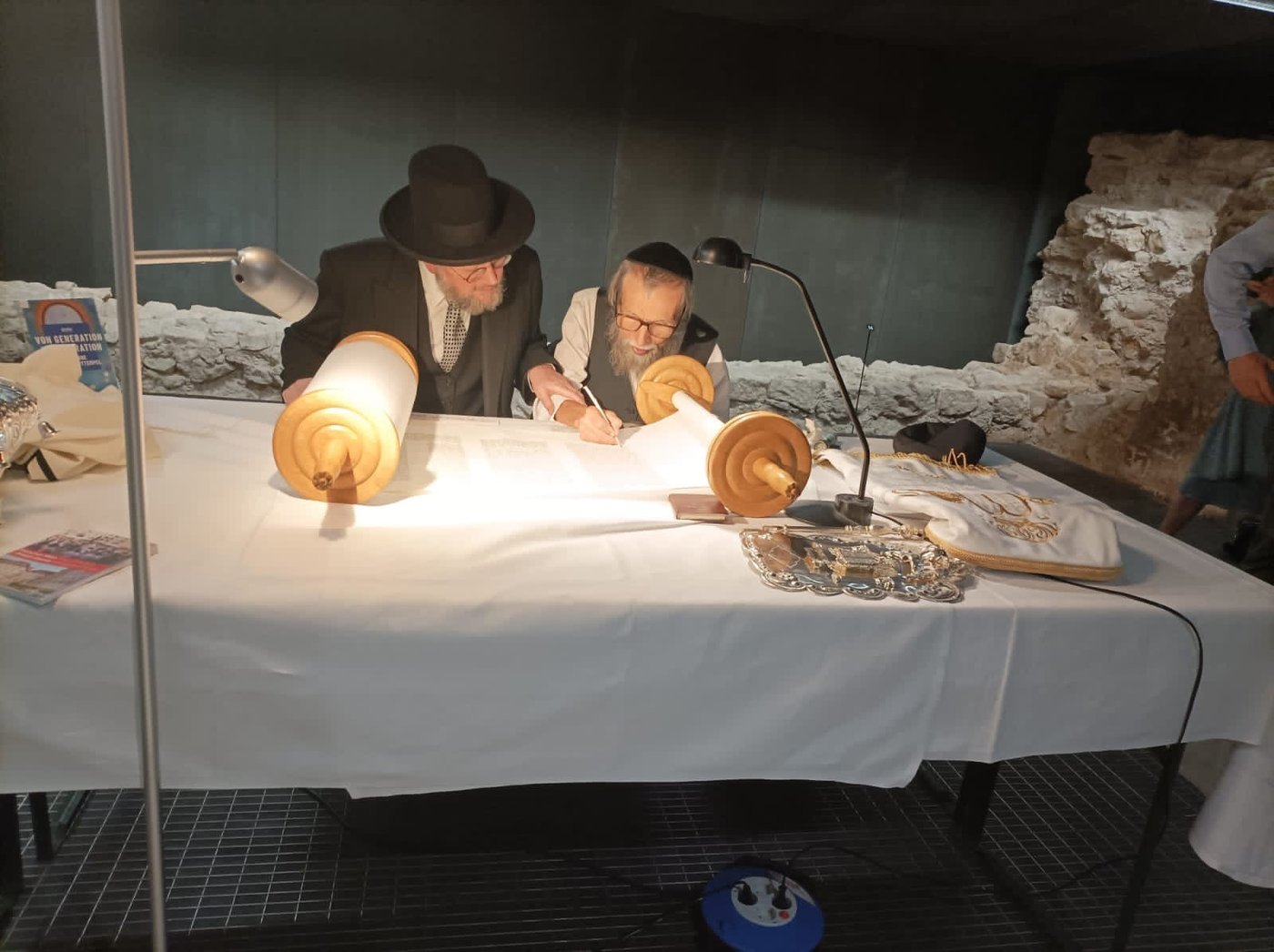 הכנסת ספר התורה בווינה | צילום: IKG/Rosa