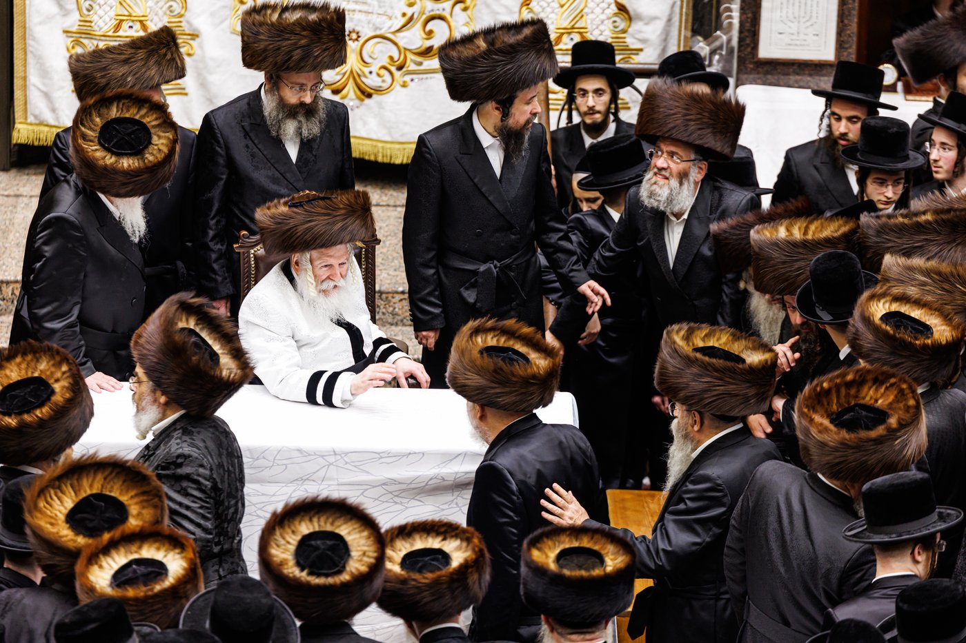 ערב ומוצאי ראש השנה בחצר הקודש באבוב