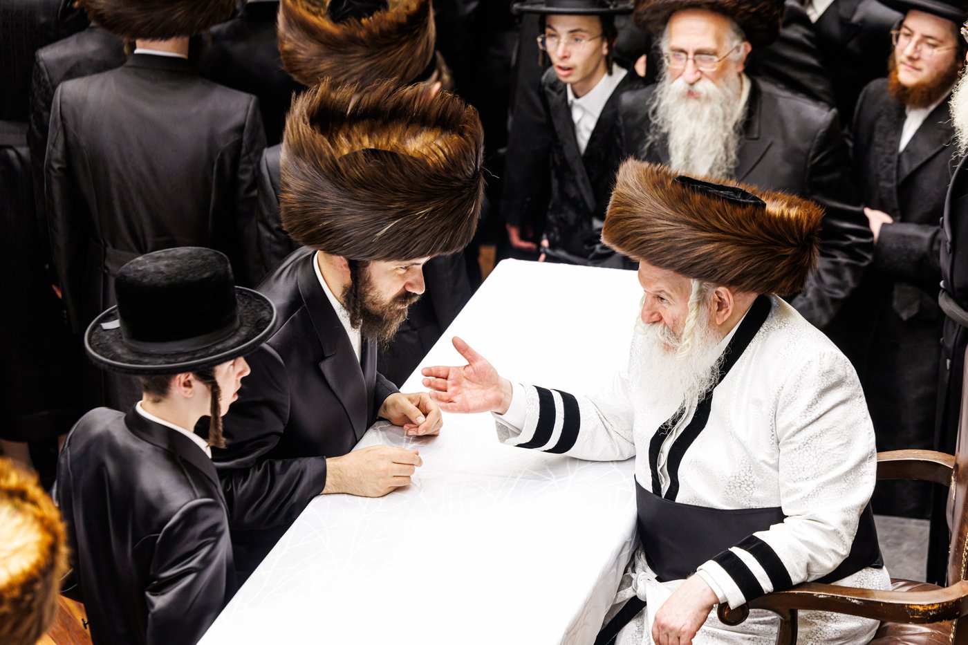ערב ומוצאי ראש השנה בחצר הקודש באבוב