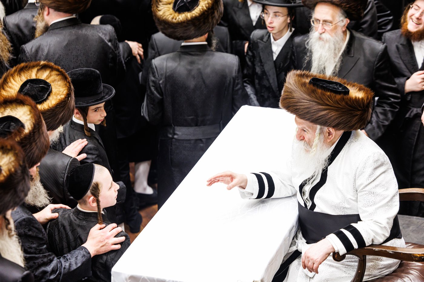 ערב ומוצאי ראש השנה בחצר הקודש באבוב