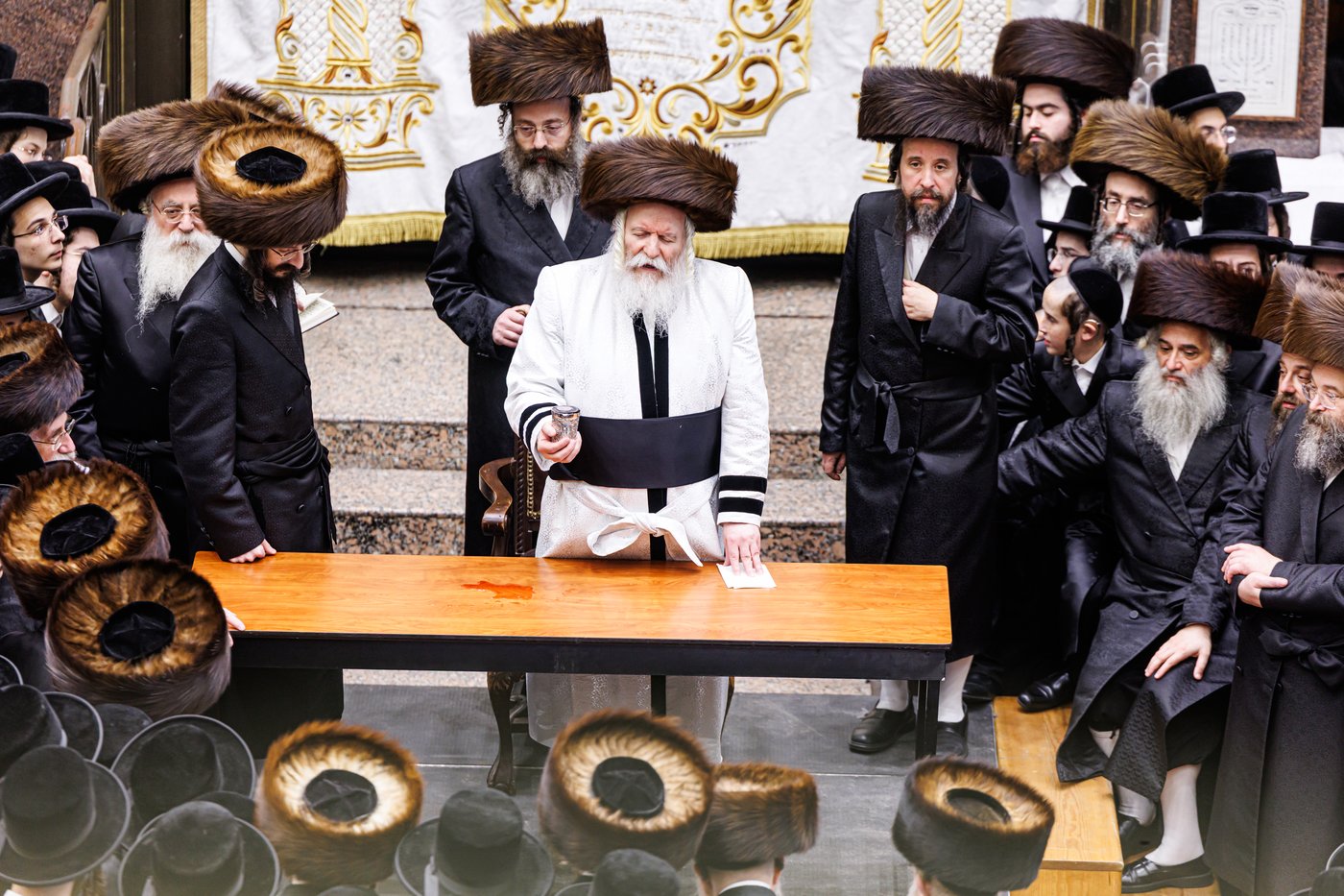 ערב ומוצאי ראש השנה בחצר הקודש באבוב