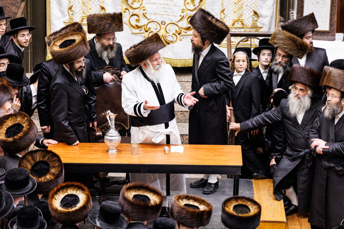 ערב ומוצאי ראש השנה בחצר הקודש באבוב