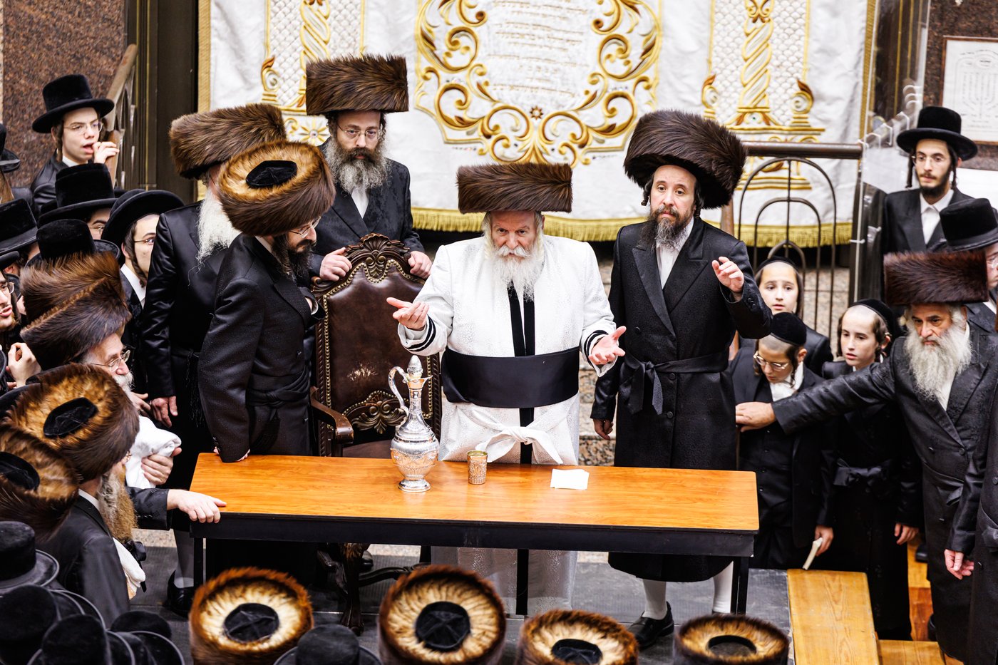 ערב ומוצאי ראש השנה בחצר הקודש באבוב
