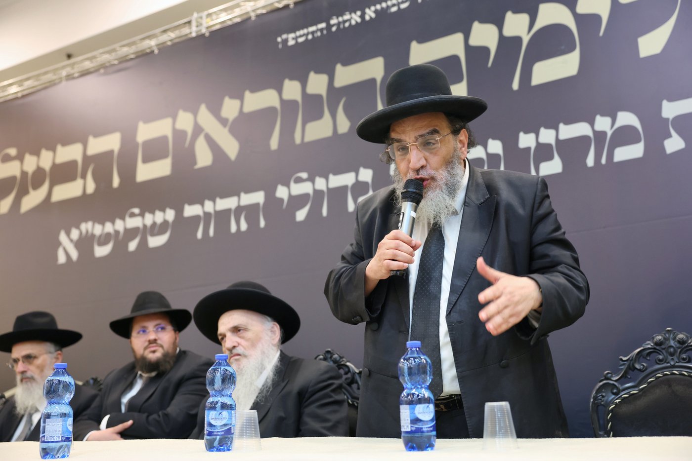 מהמעמד בישיבת עטרת גבריאל