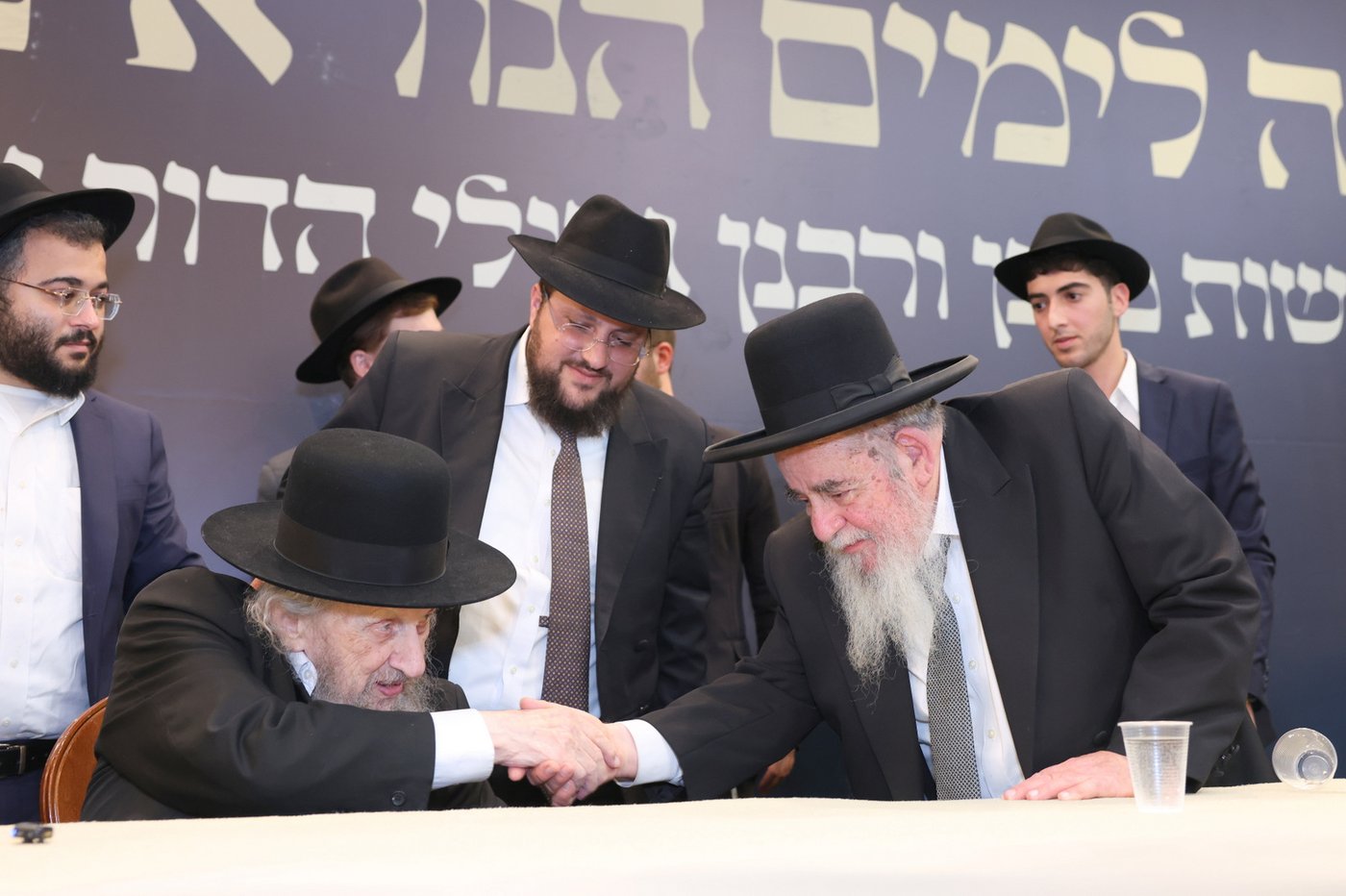 מהמעמד בישיבת עטרת גבריאל