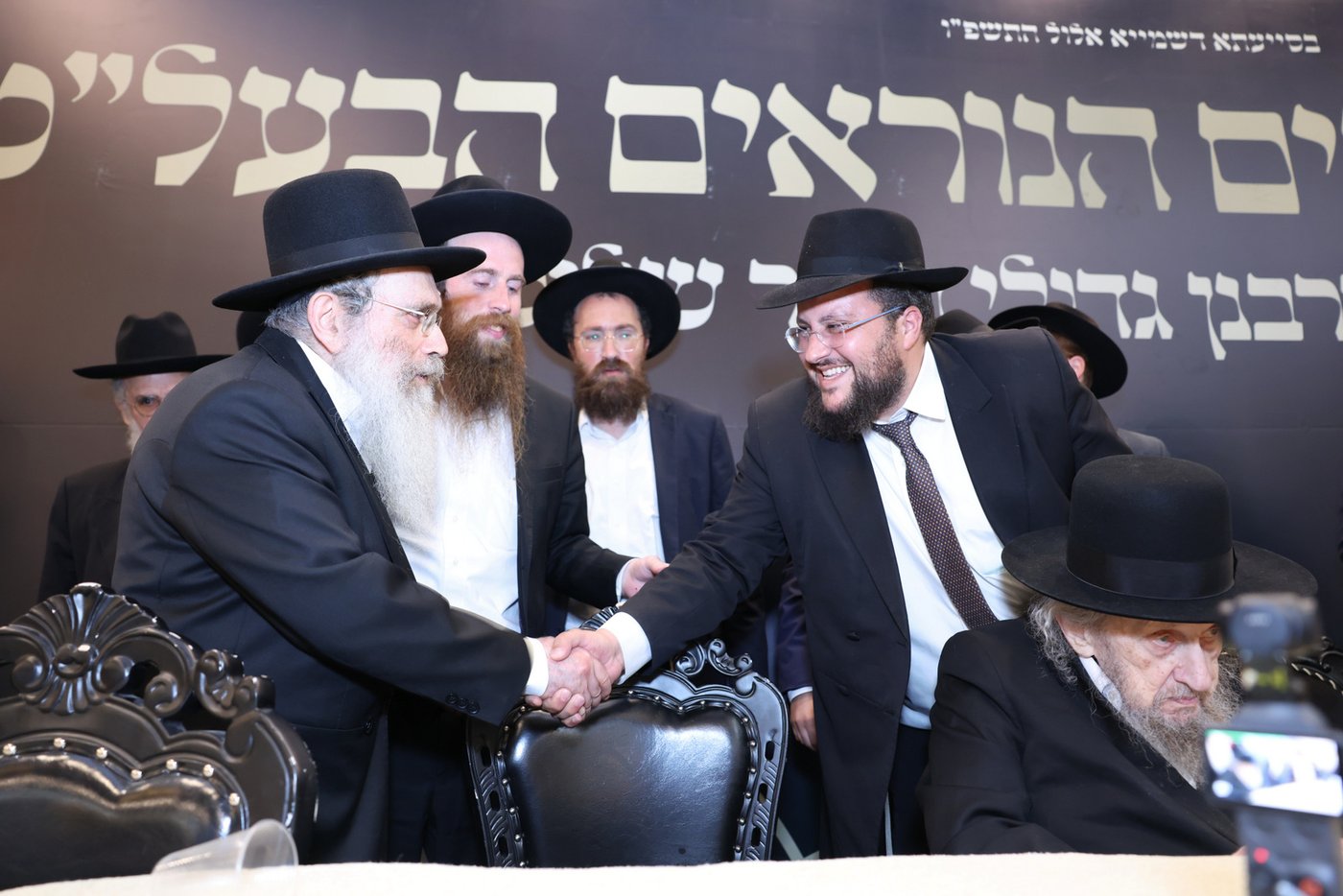 מהמעמד בישיבת עטרת גבריאל