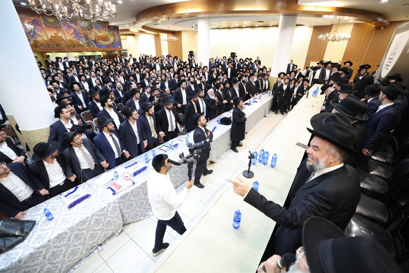 מהמעמד בישיבת עטרת גבריאל