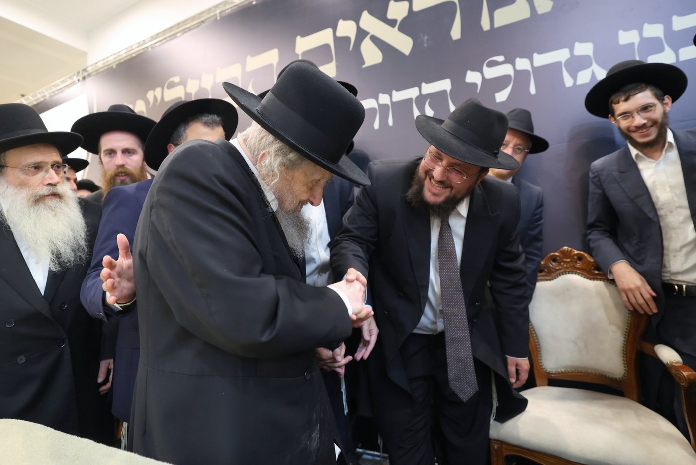 מהמעמד בישיבת עטרת גבריאל