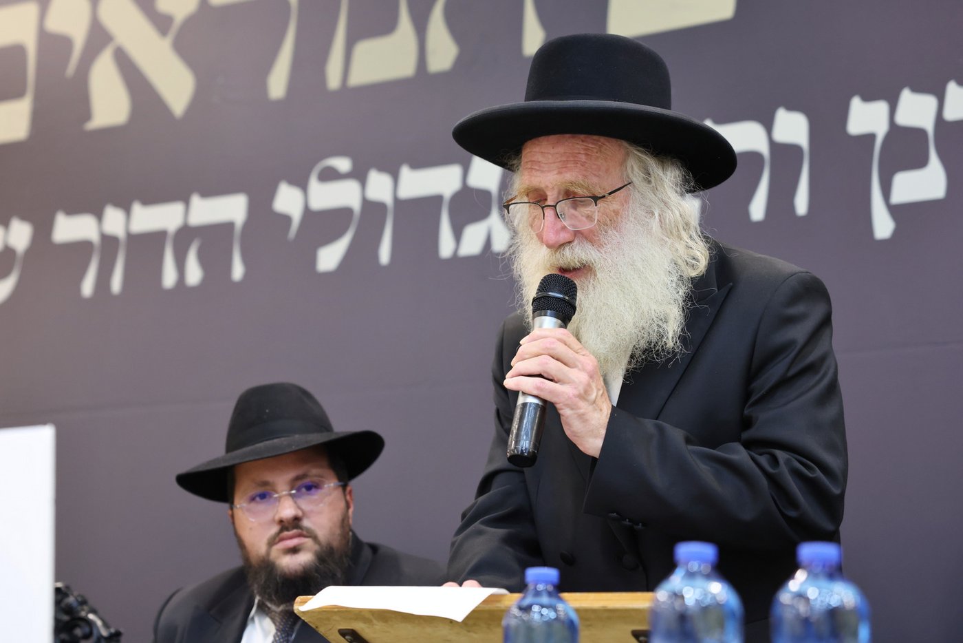 מהמעמד בישיבת עטרת גבריאל