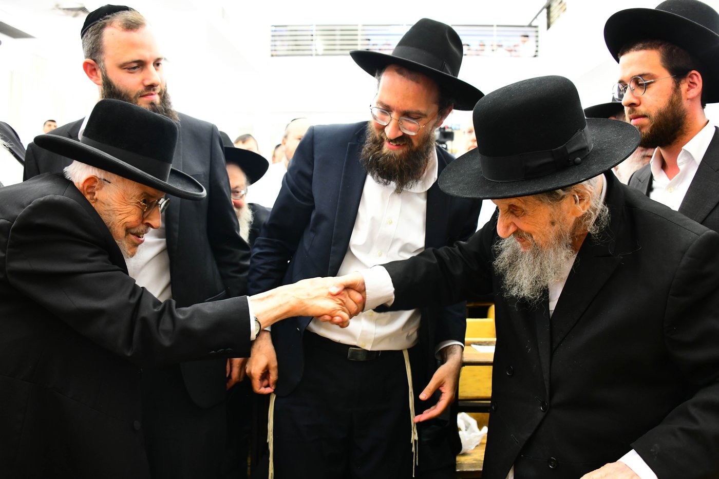 ראש הישיבה הגאון רבי דוב לנדו שליט"א בישיבת מיר | צילום: שוקי לרר