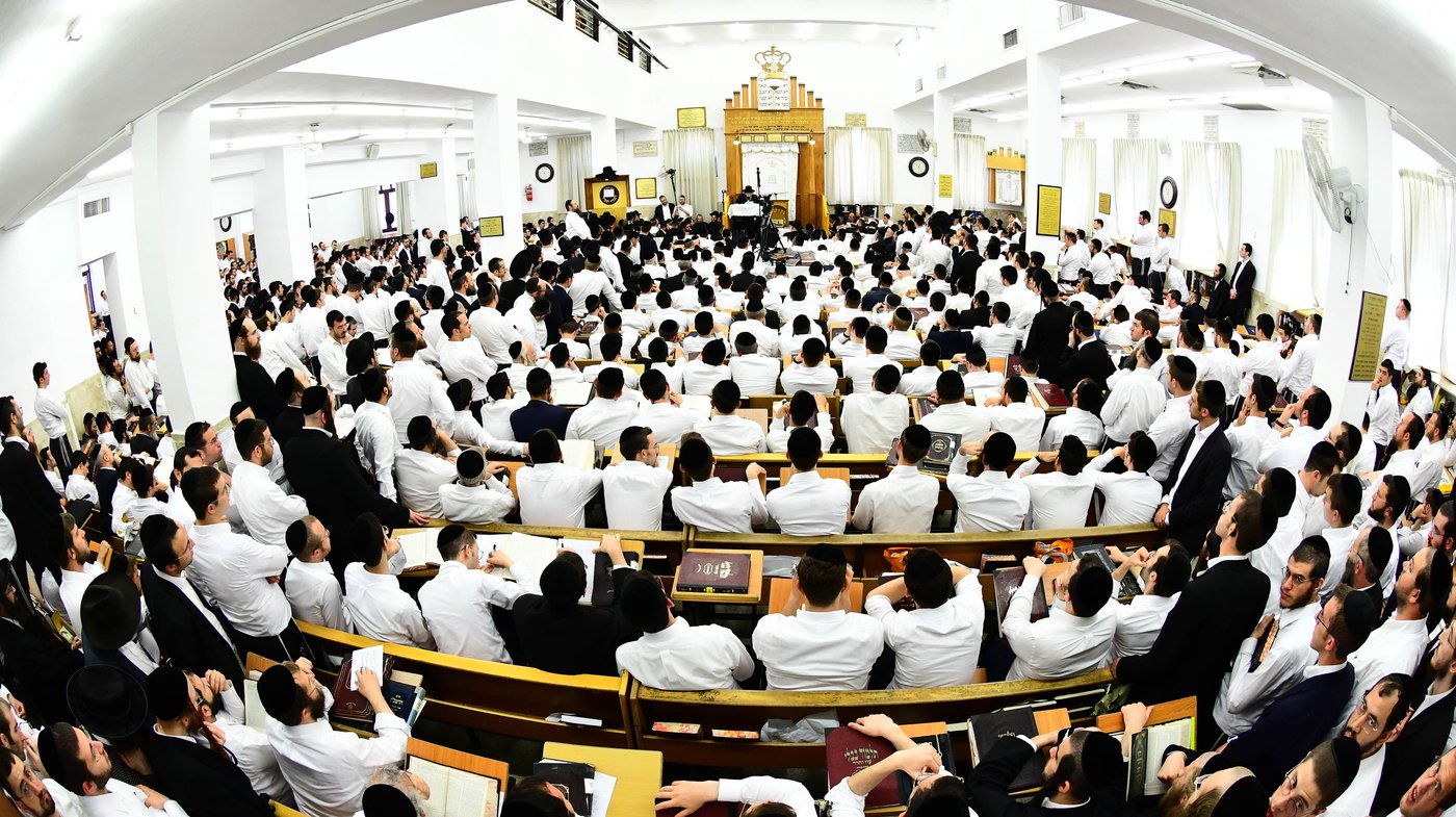 ראש הישיבה הגאון רבי דוב לנדו שליט"א בישיבת מיר | צילום: שוקי לרר