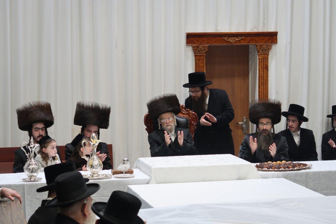 שמחת החלאקה לניני האדמו"ר מסערט ויז'ניץ שליט"א