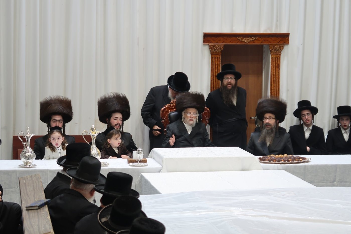 שמחת החלאקה לניני האדמו"ר מסערט ויז'ניץ שליט"א