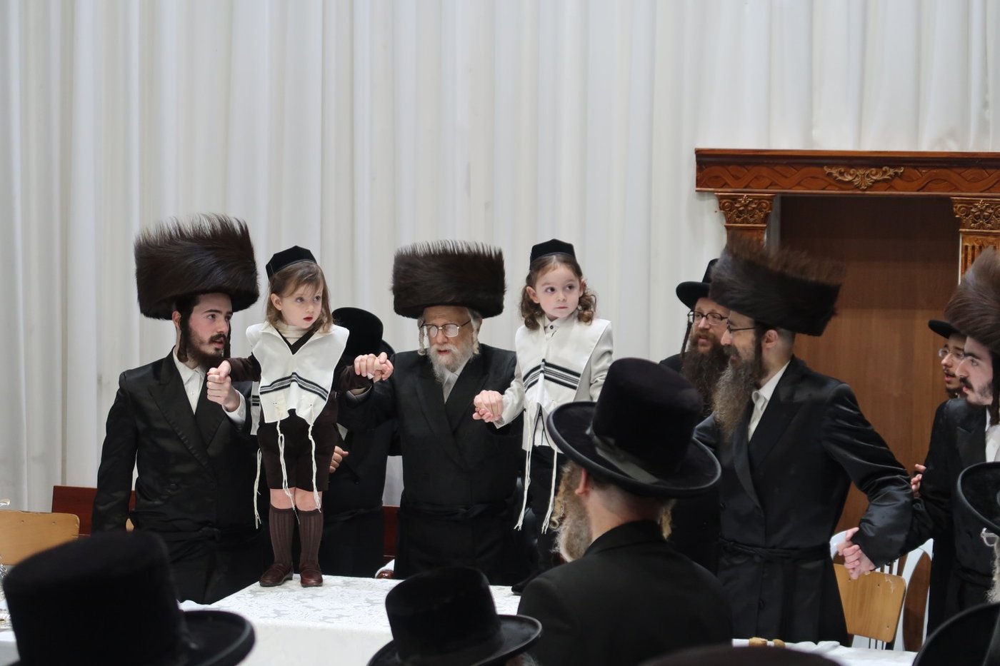 שמחת החלאקה לניני האדמו"ר מסערט ויז'ניץ שליט"א