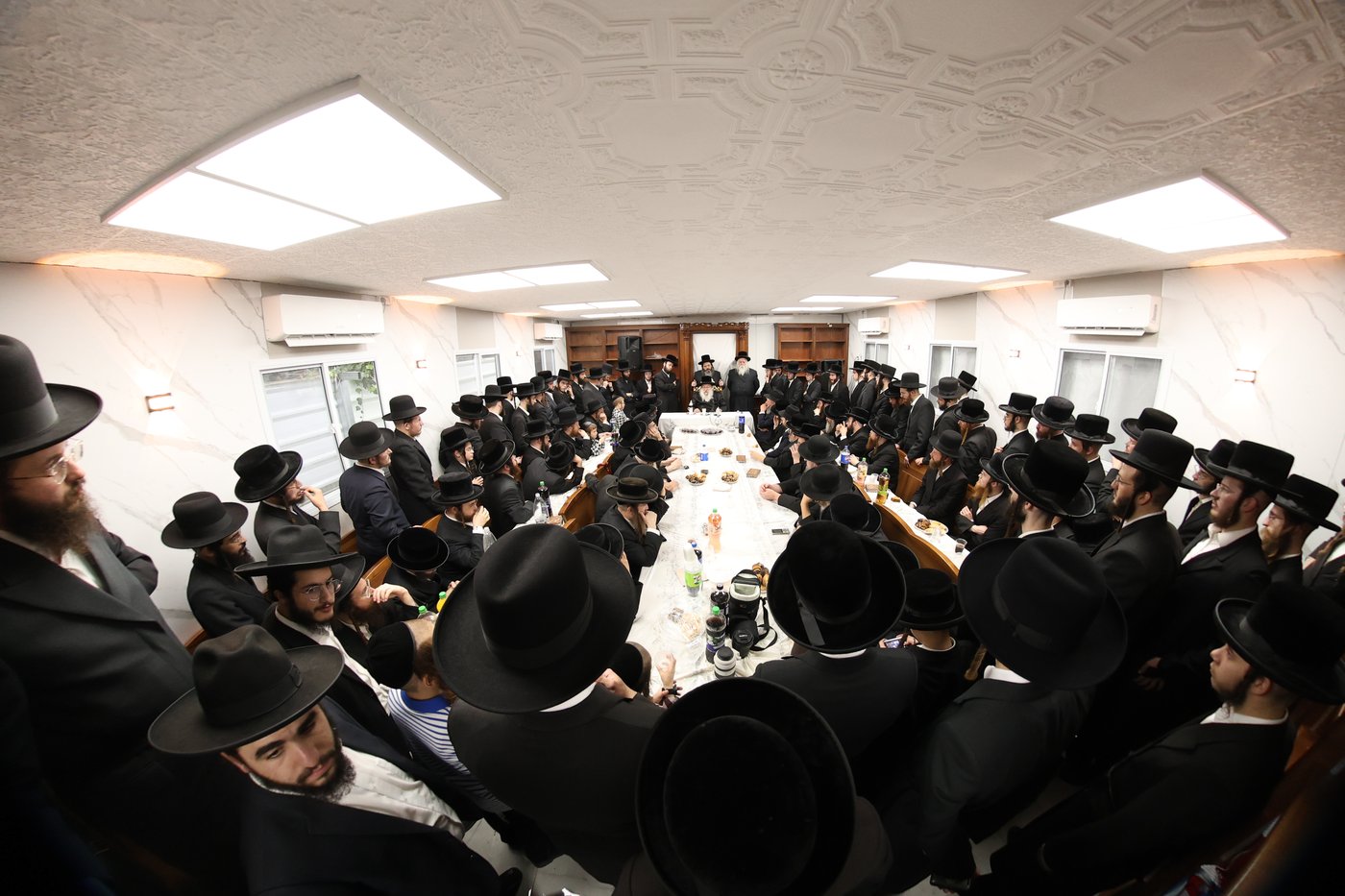 חנוכת בית המדרש החדש לחסידי נדבורנה בירושלים
