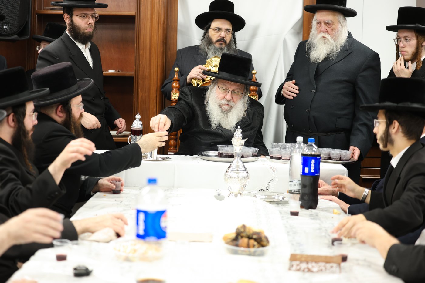 חנוכת בית המדרש החדש לחסידי נדבורנה בירושלים