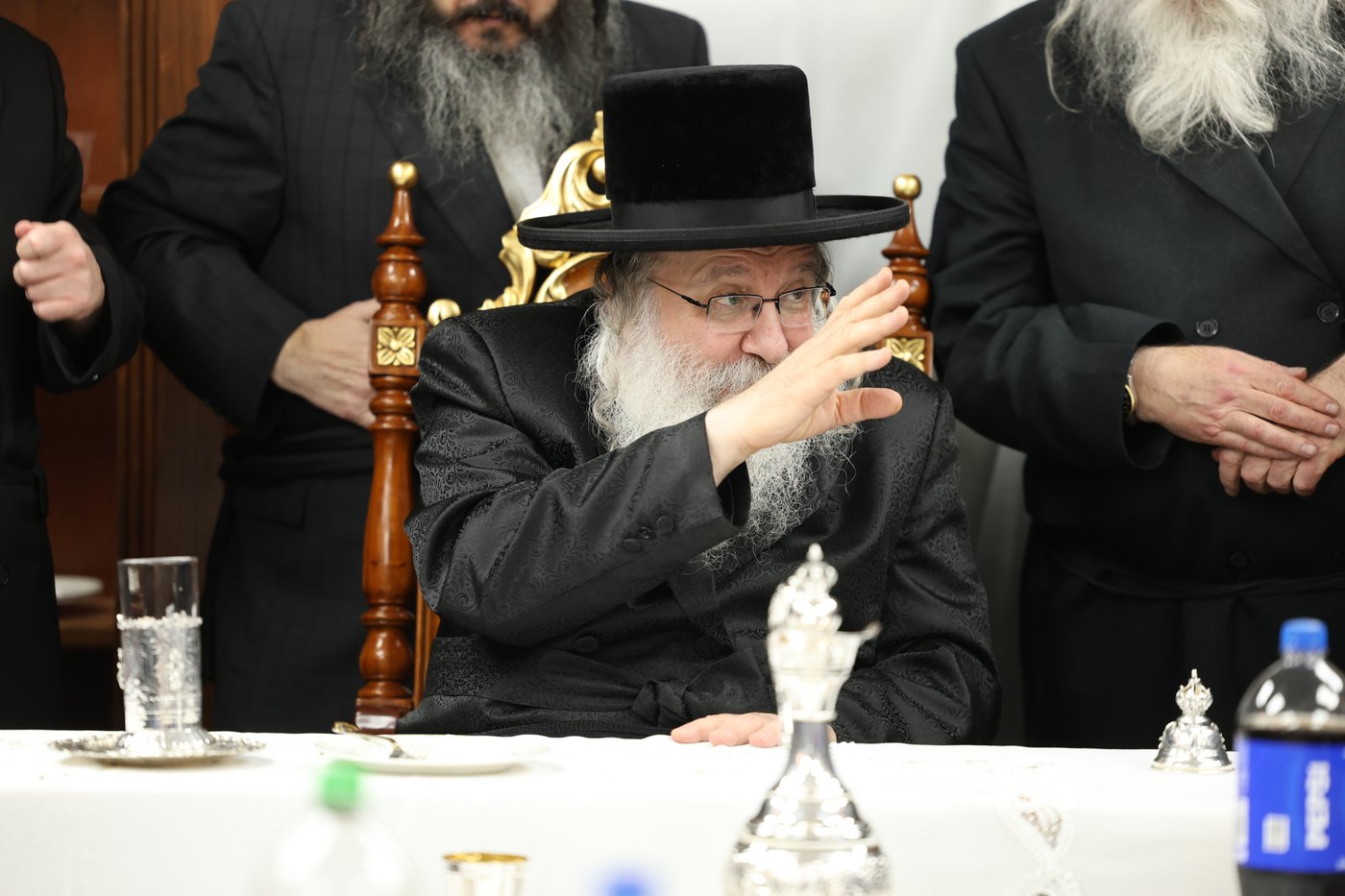 חנוכת בית המדרש החדש לחסידי נדבורנה בירושלים