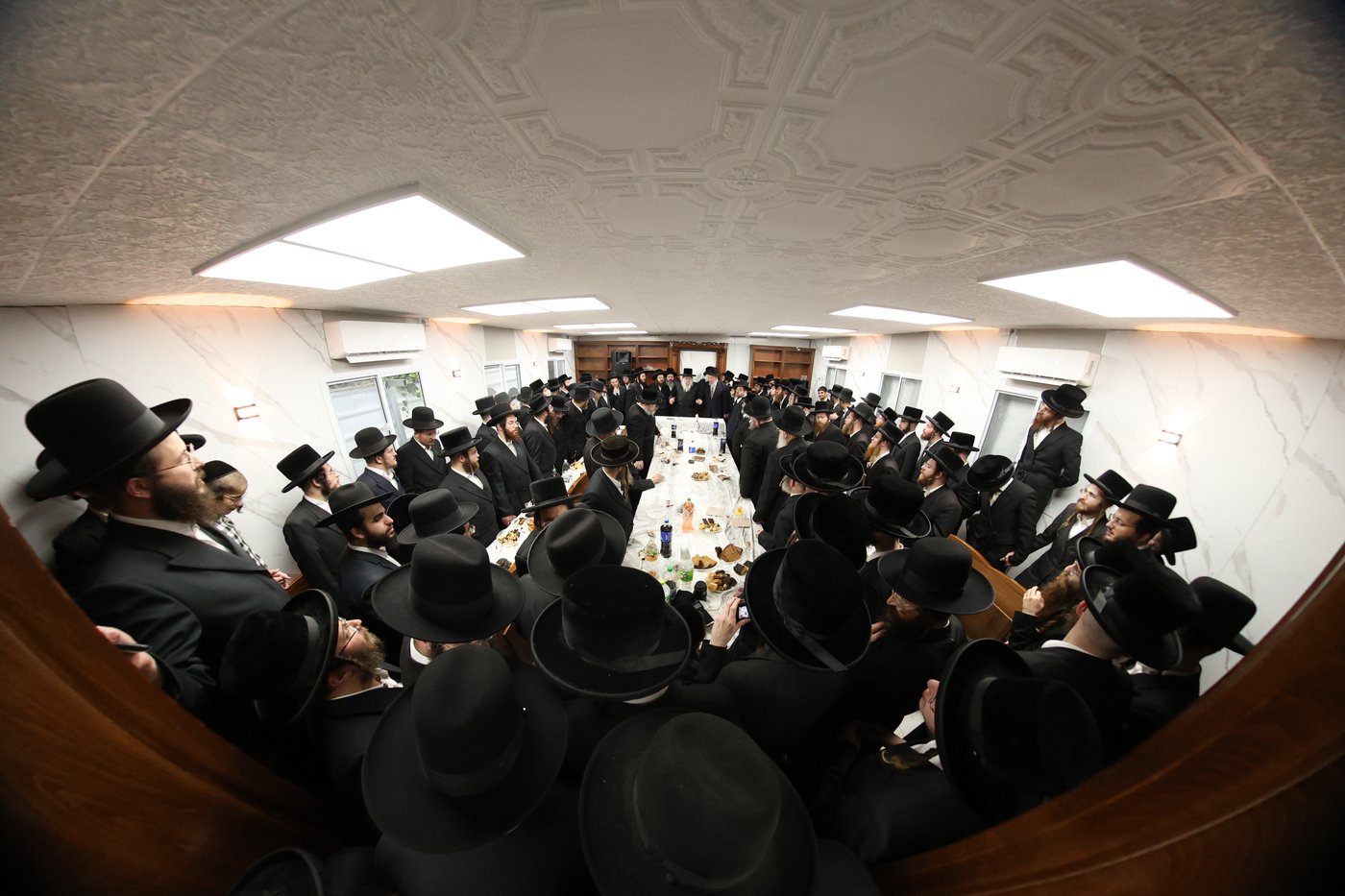 חנוכת בית המדרש החדש לחסידי נדבורנה בירושלים