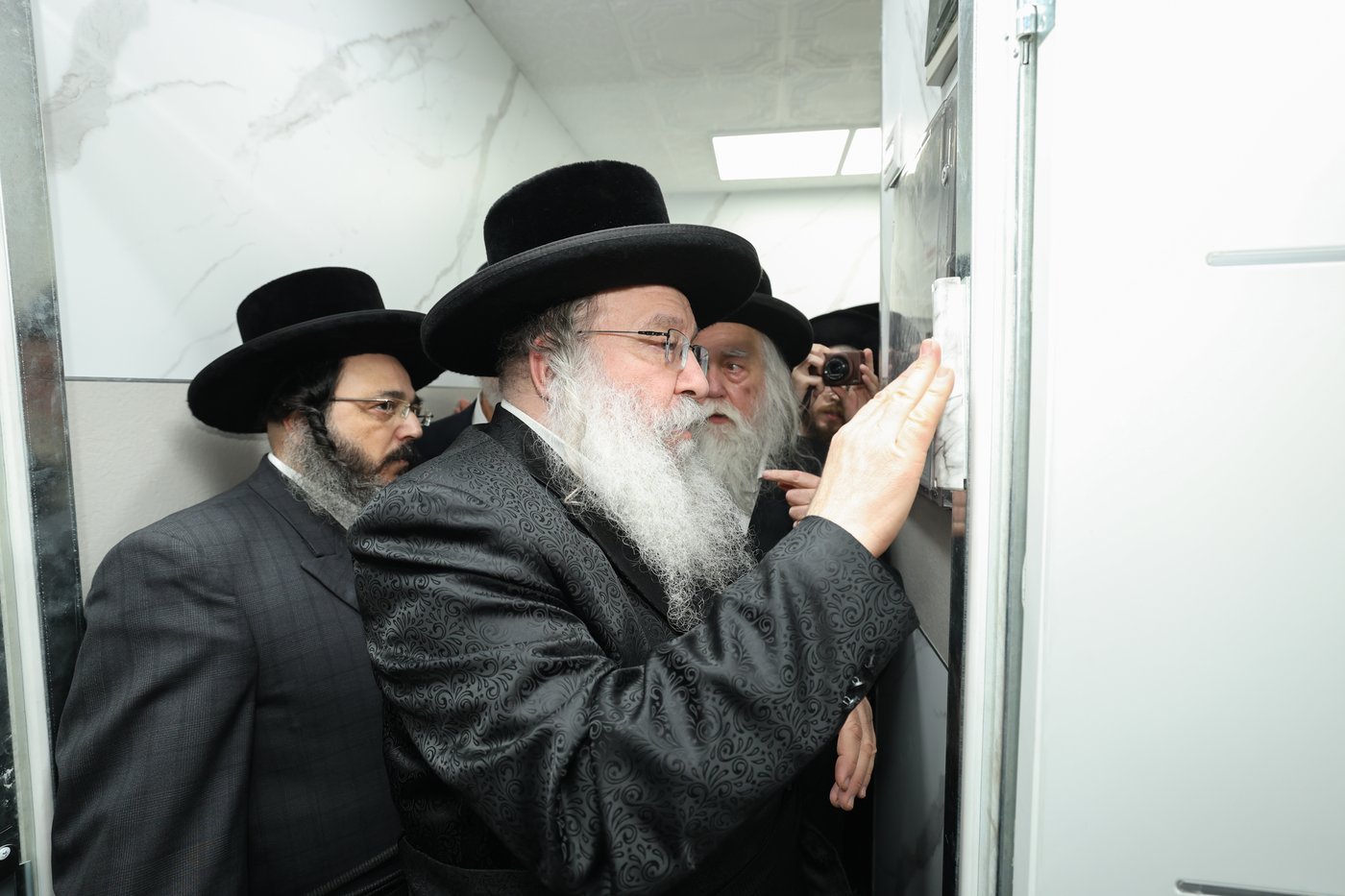 חנוכת בית המדרש החדש לחסידי נדבורנה בירושלים