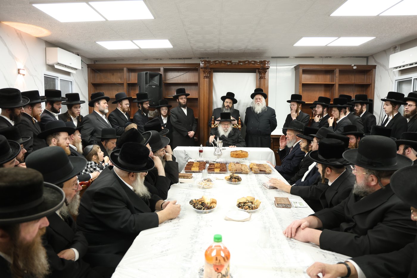 חנוכת בית המדרש החדש לחסידי נדבורנה בירושלים
