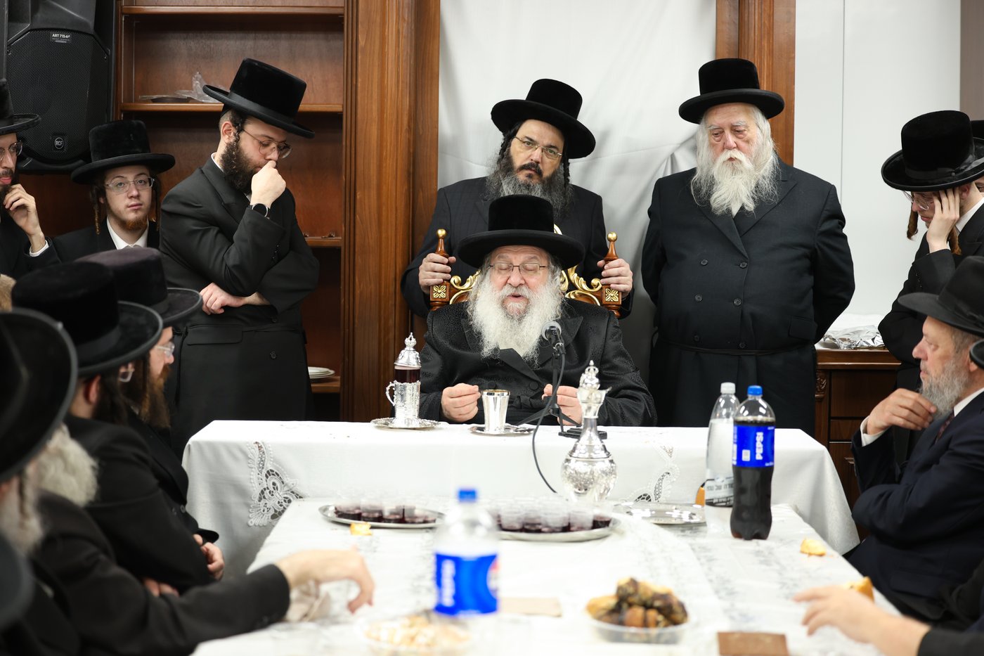 חנוכת בית המדרש החדש לחסידי נדבורנה בירושלים