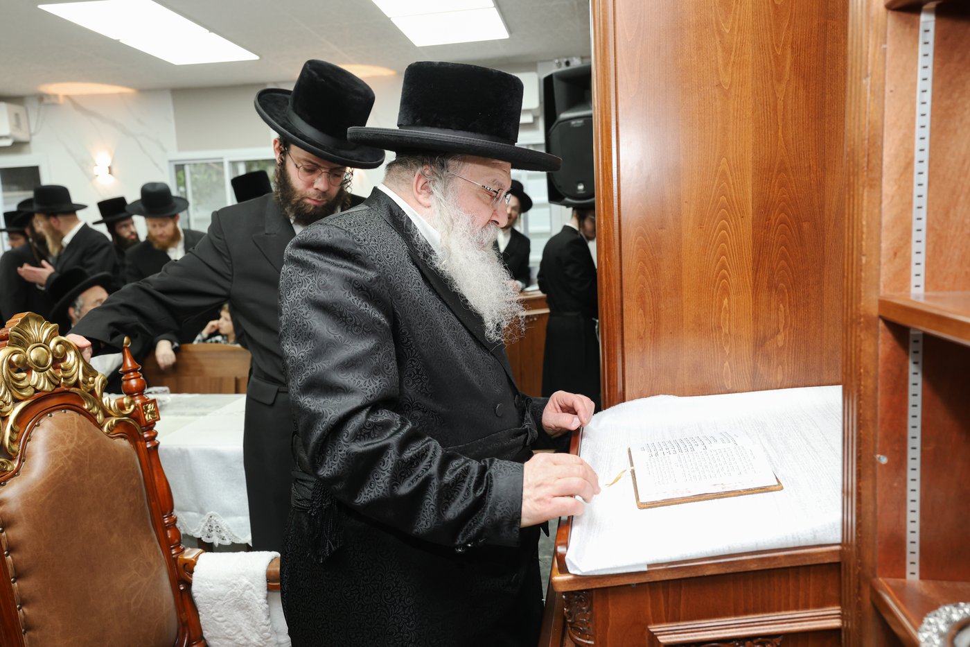 חנוכת בית המדרש החדש לחסידי נדבורנה בירושלים