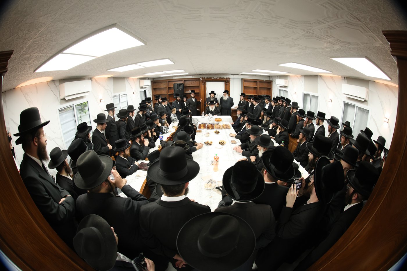 חנוכת בית המדרש החדש לחסידי נדבורנה בירושלים