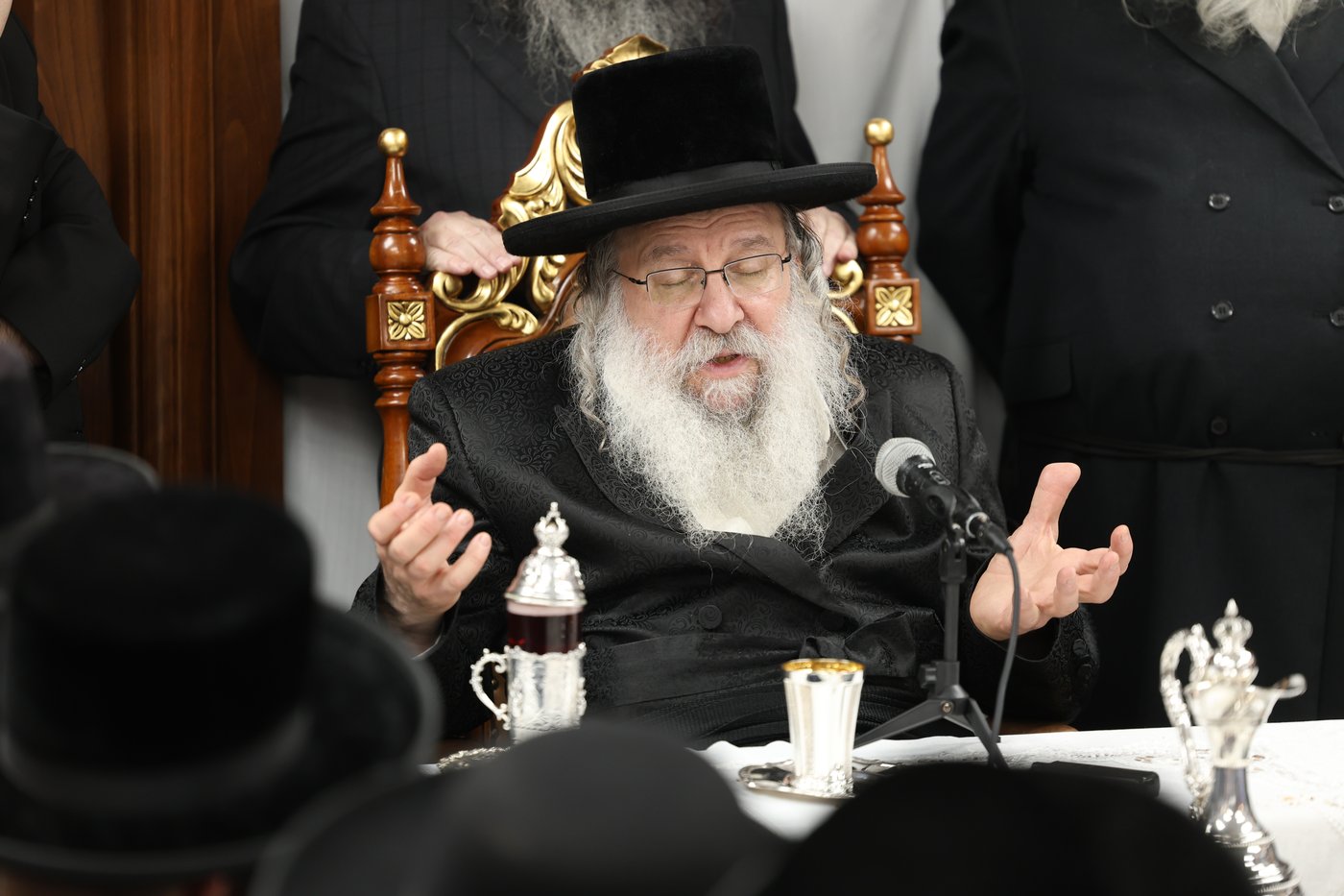 חנוכת בית המדרש החדש לחסידי נדבורנה בירושלים