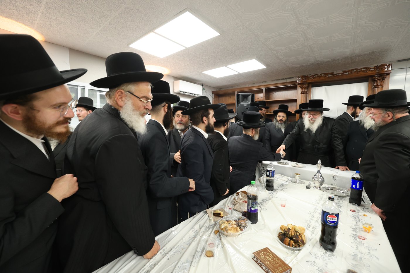 חנוכת בית המדרש החדש לחסידי נדבורנה בירושלים