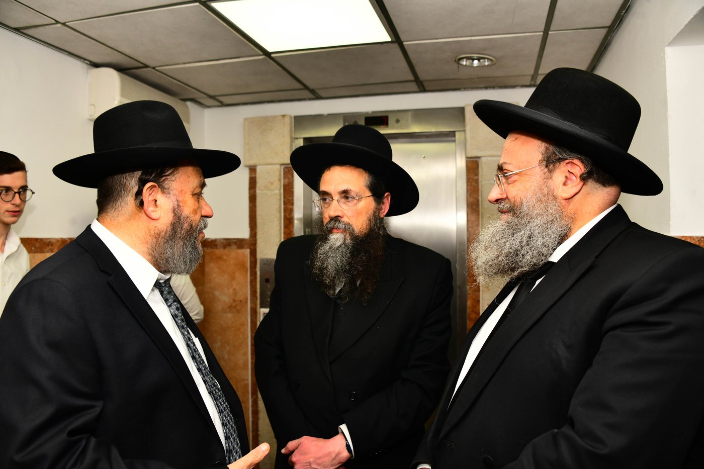 הגאון רבי משה הלל הירש שליט"א בישיבת מיר בברכפלד