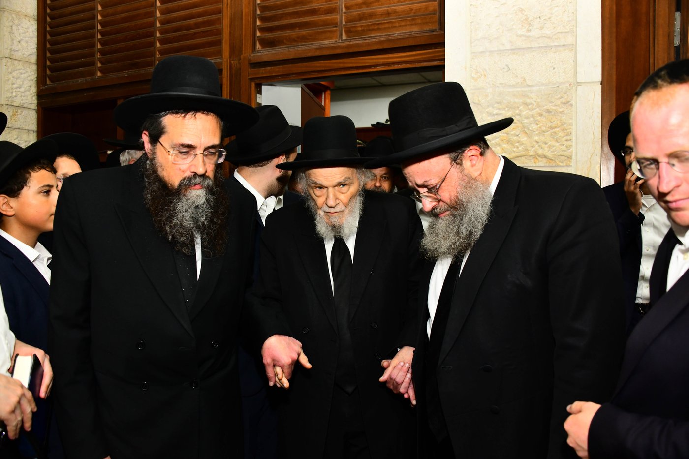 הגאון רבי משה הלל הירש שליט"א בישיבת מיר בברכפלד
