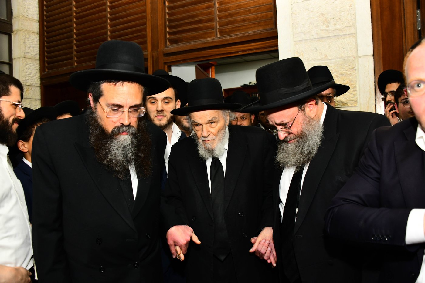 הגאון רבי משה הלל הירש שליט"א בישיבת מיר בברכפלד