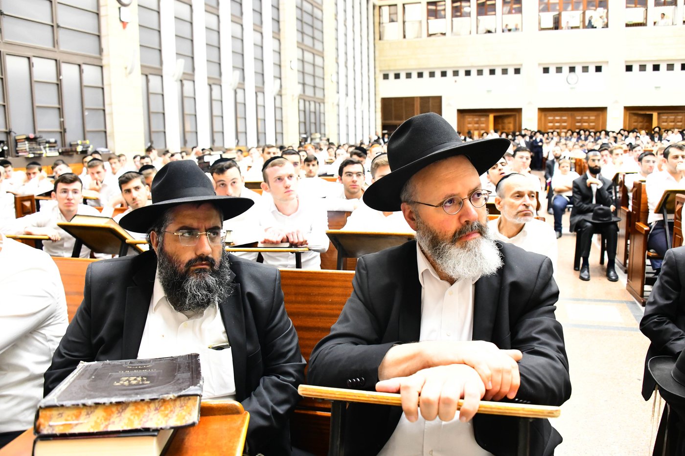 הגאון רבי משה הלל הירש שליט"א בישיבת מיר בברכפלד