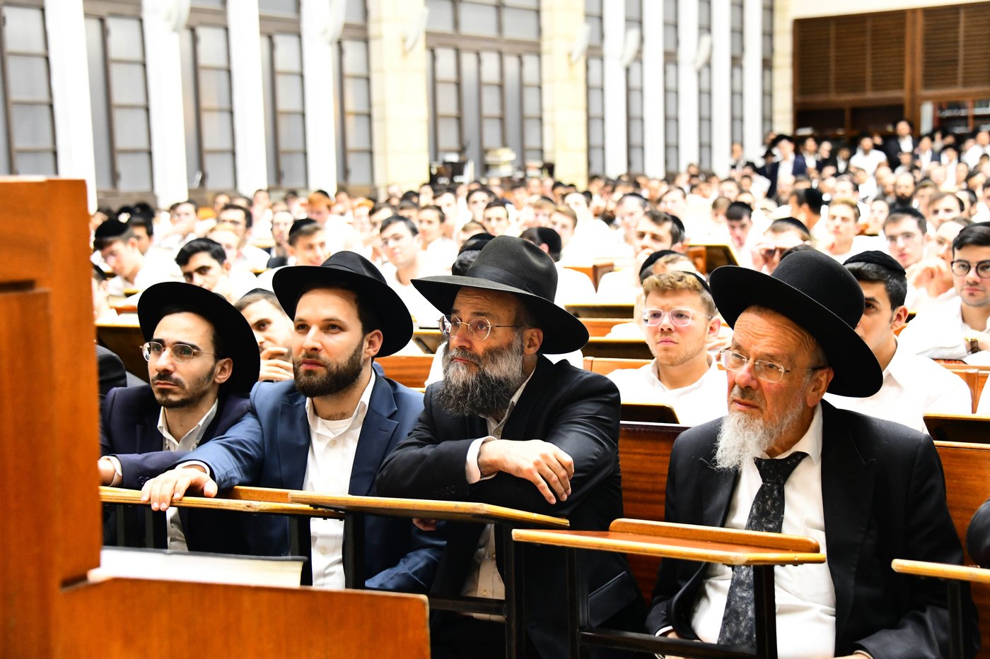 הגאון רבי משה הלל הירש שליט"א בישיבת מיר בברכפלד