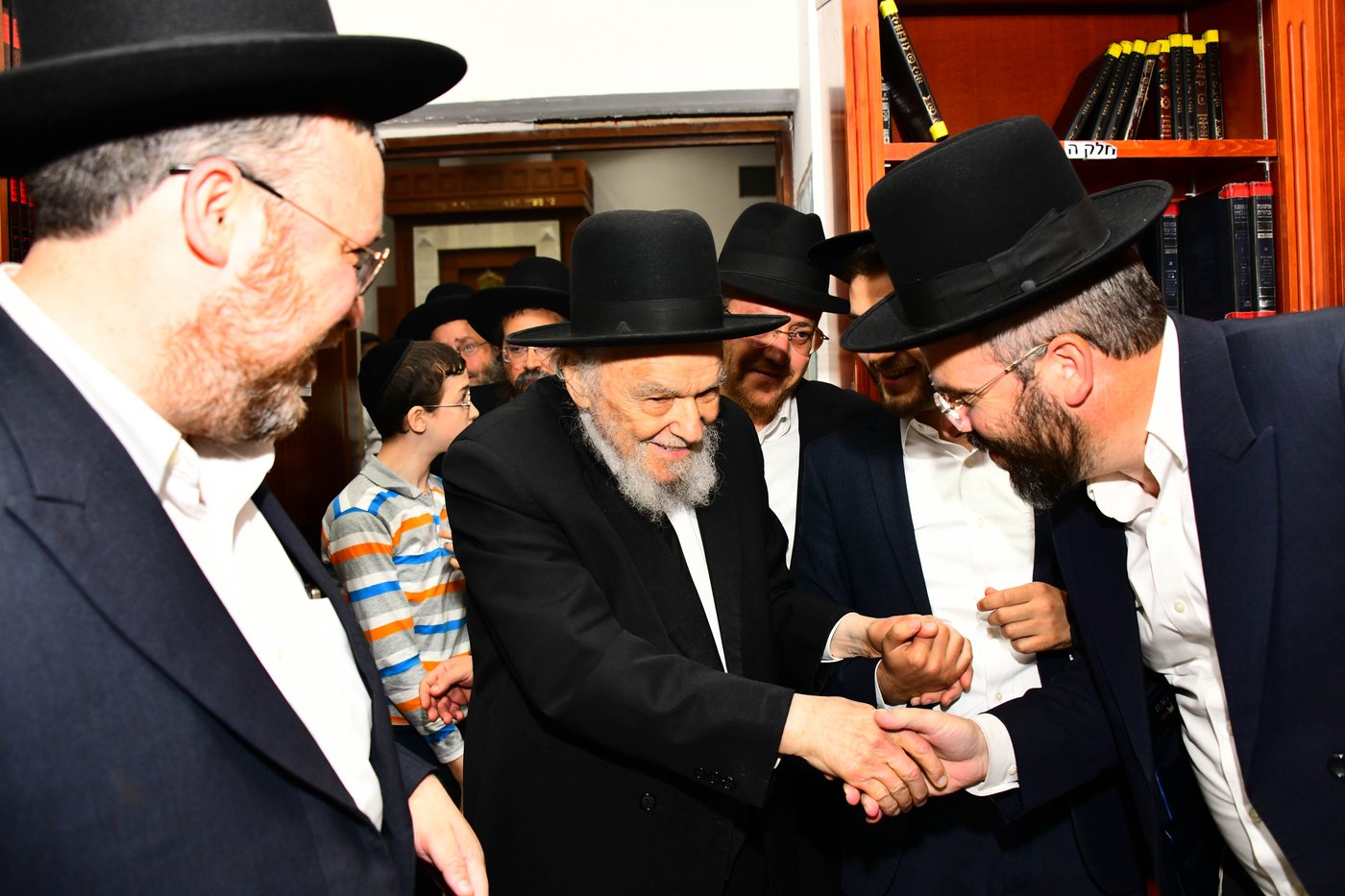 הגאון רבי משה הלל הירש שליט"א בישיבת מיר בברכפלד