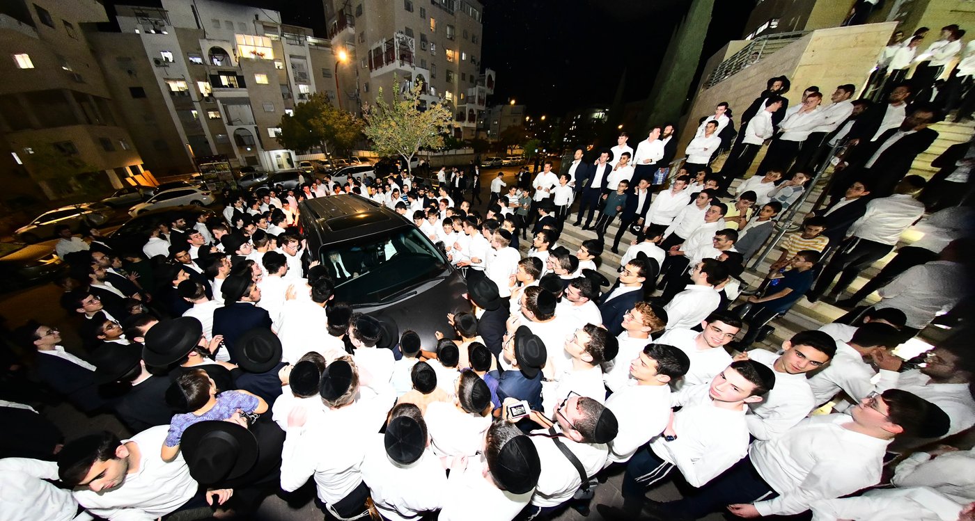 הגאון רבי משה הלל הירש שליט"א בישיבת מיר בברכפלד