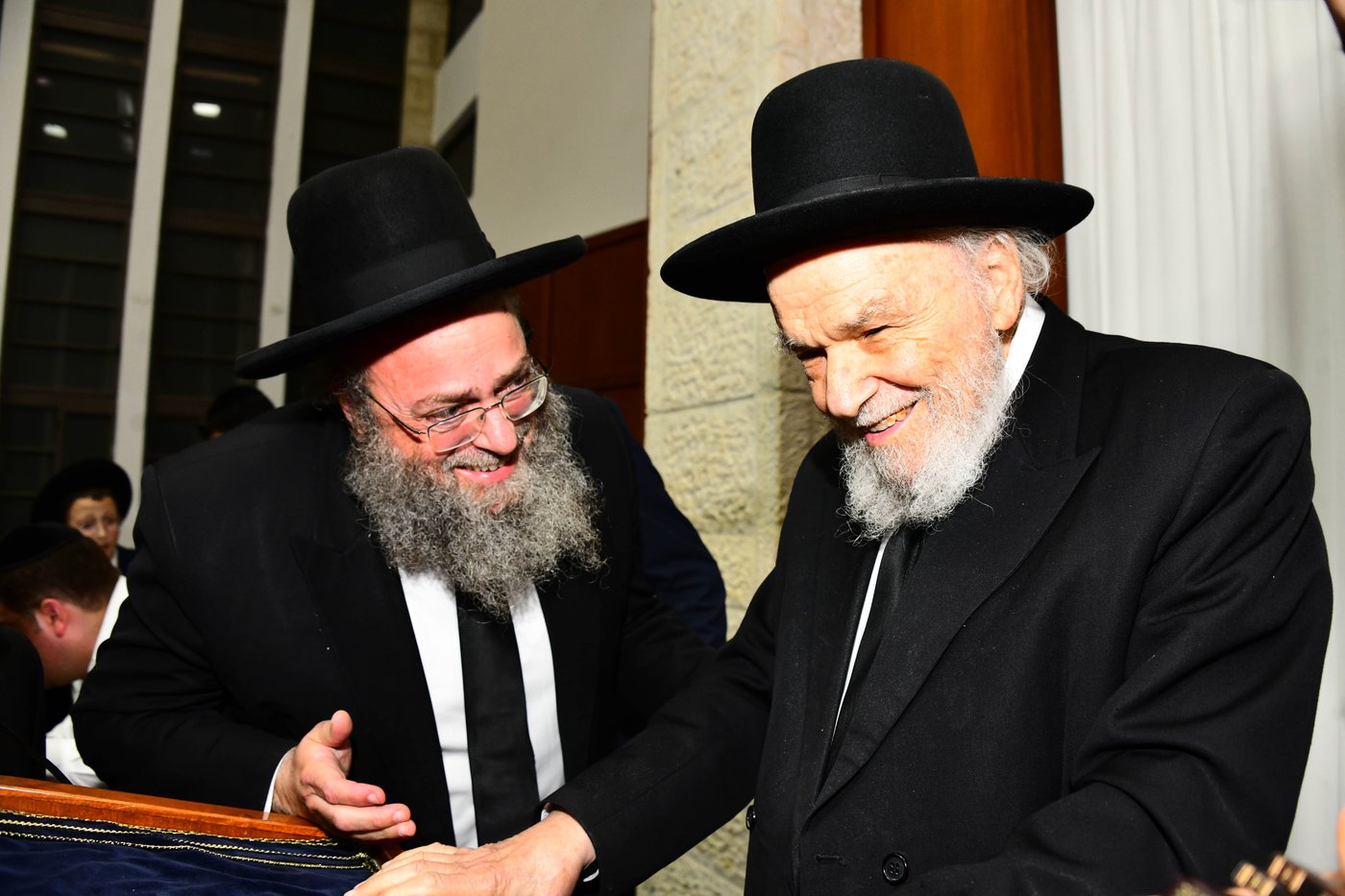 הגאון רבי משה הלל הירש שליט"א בישיבת מיר בברכפלד