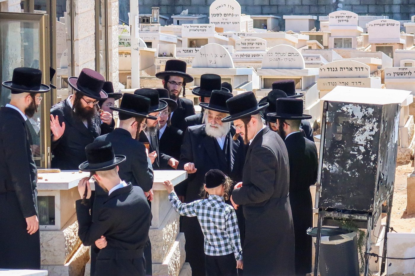 האדמו"ר מויז'ניץ ירושלים שליט"א בביקורו בארץ הקודש