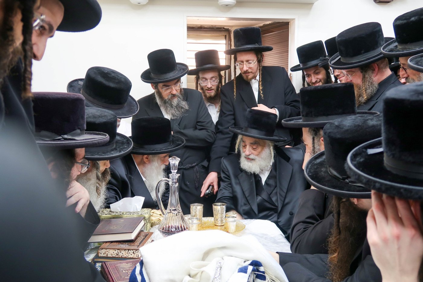 האדמו"ר מויז'ניץ ירושלים שליט"א בביקורו בארץ הקודש
