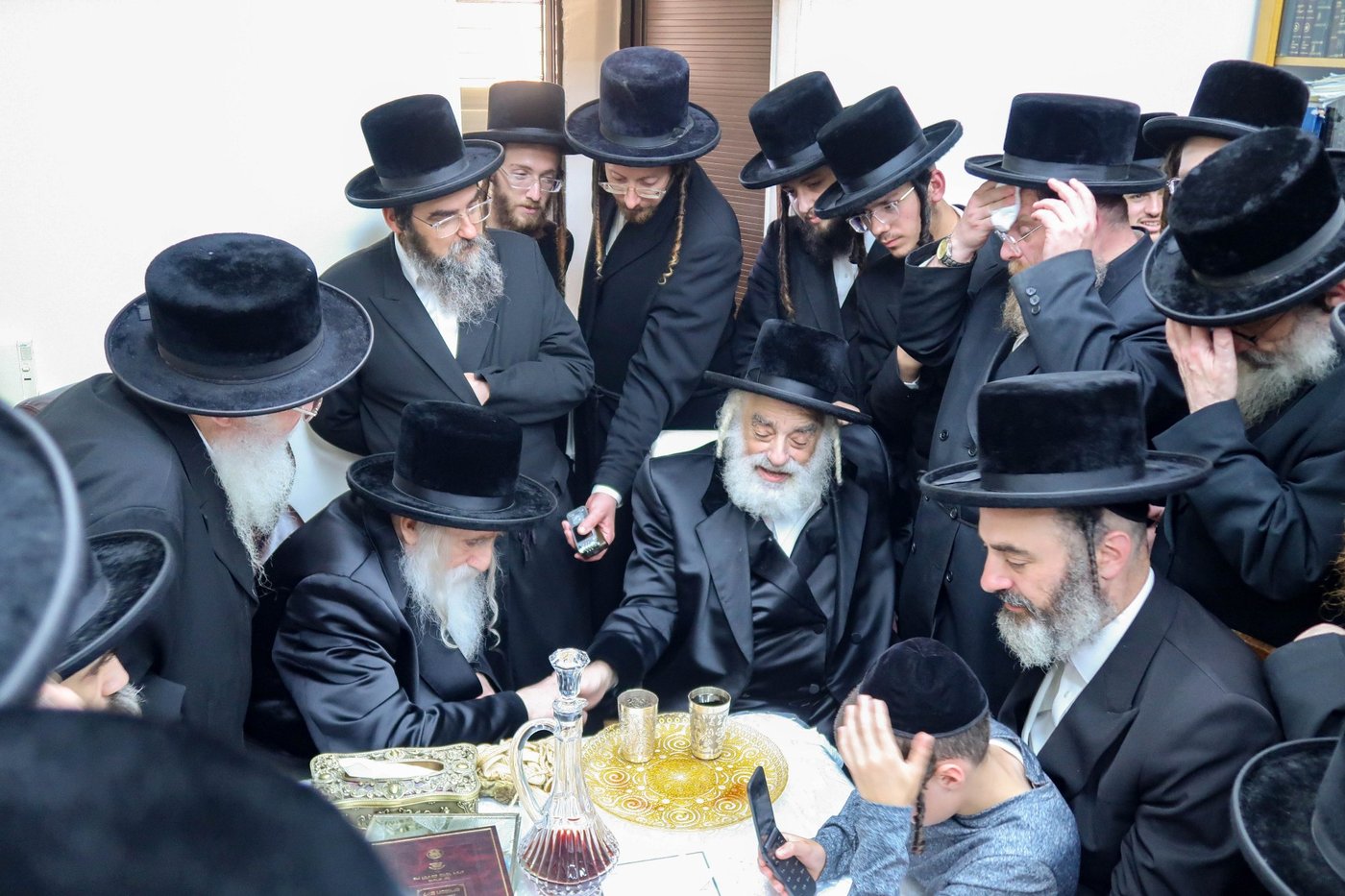 האדמו"ר מויז'ניץ ירושלים שליט"א בביקורו בארץ הקודש