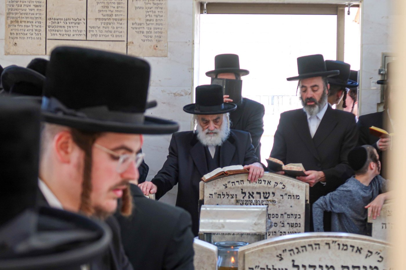 האדמו"ר מויז'ניץ ירושלים שליט"א בביקורו בארץ הקודש