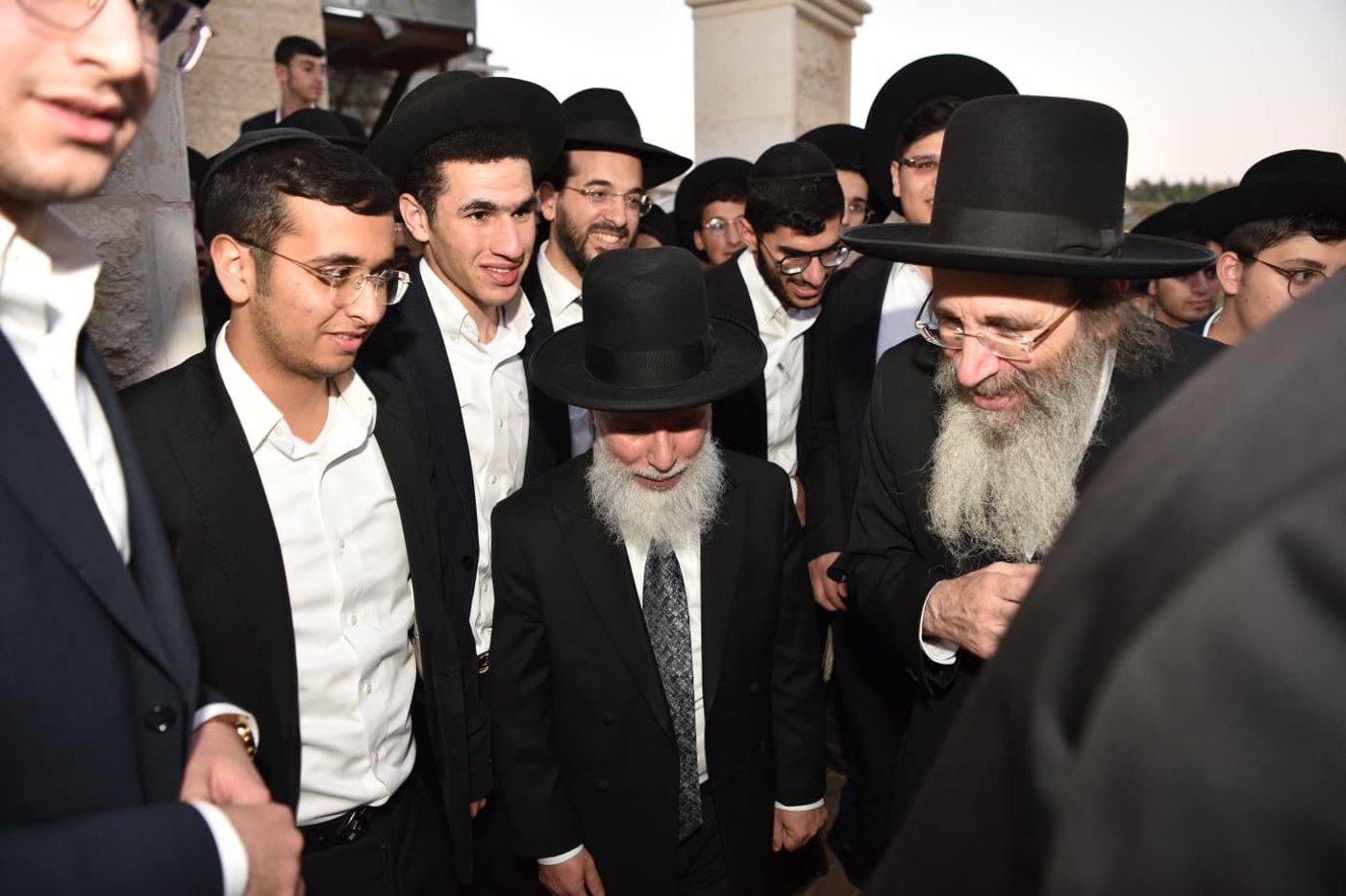 הגאון רבי בנימין פינקל שליט"א בישיבת אבני נזר