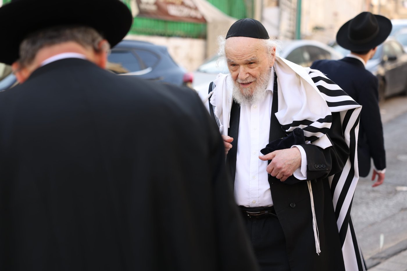הגאון רבי משה הלל הירש שליט"א בגבעת סלבודקה