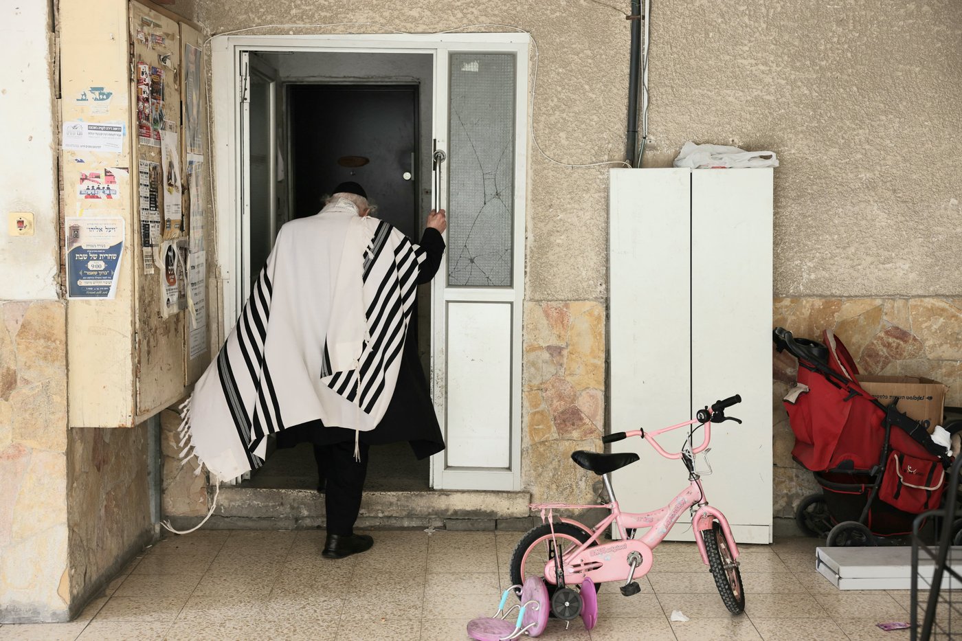 הגאון רבי משה הלל הירש שליט"א בגבעת סלבודקה