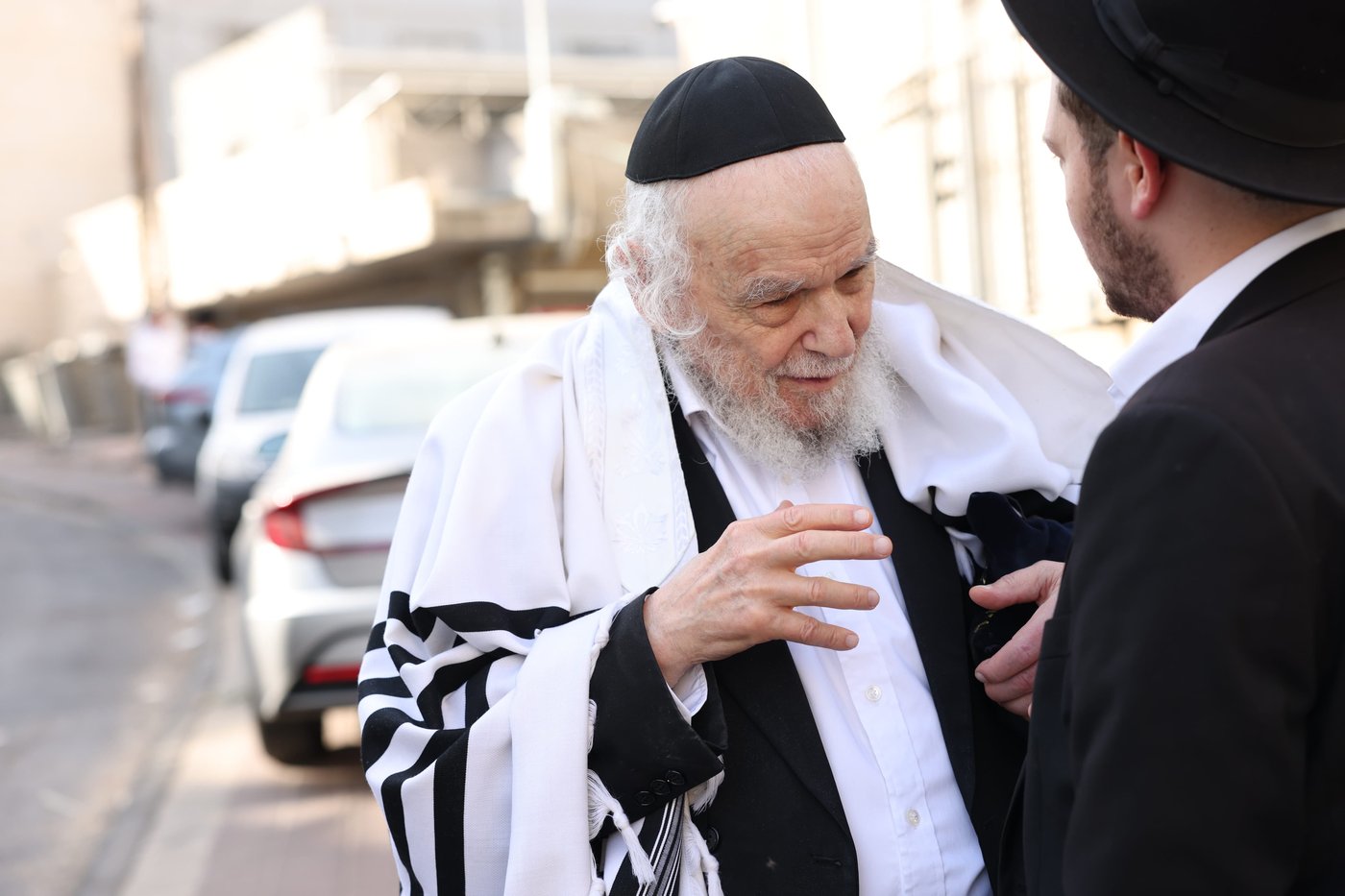 הגאון רבי משה הלל הירש שליט"א בגבעת סלבודקה