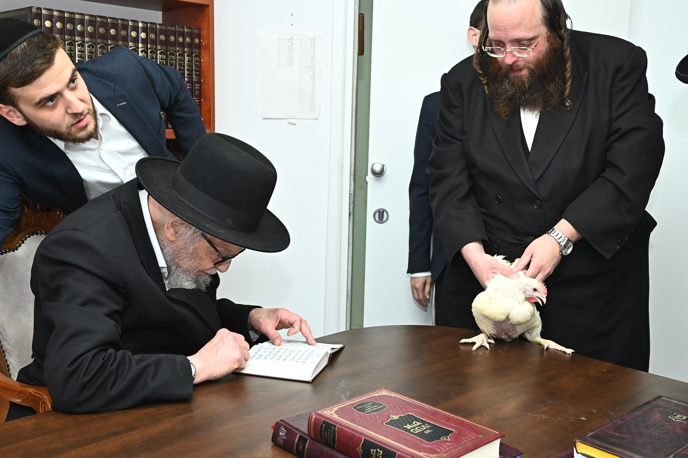 הגאון רבי משה הלל הירש שליט"א במנהג הכפרות