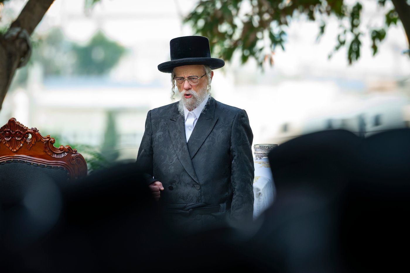 האדמו"ר מסערט ויז'ניץ שליט"א בתשליך